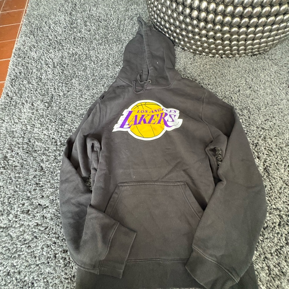 Fanatics Black Lakers Hoodie Sweatshirt